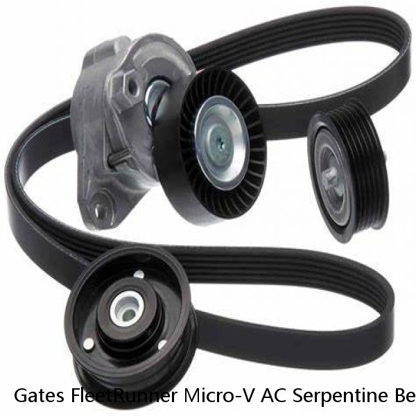 Gates FleetRunner Micro-V AC Serpentine Belt for 2000-2008 Chevrolet Tahoe uf